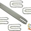 Online 37 cm 1,6 mm 0,325" 62 TG svärd + 4 kedja för Stihl 026 AV MS260 motorsåg Trädgårdsmaskiner