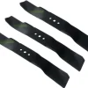 Hot 103 CM 3 X gräsklippare kniv för Husqvarna RIDER 15 155 15V2 15V2S 16 175 18 Pro AWD EU R322T Trädgårdsmaskiner