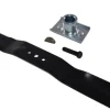 51 CM gräsklippare kniv + knivfäste + kil + skruv för Hecht