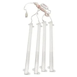 Sale 4 Heads USB-kontakt Dimbar Full Spectrum LED Grow Light med timerfunktion för inomhussuckulenter - 4000K 168 LEDs Kit För Växt- & Örtplantering