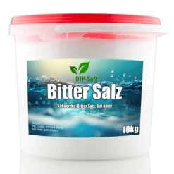Online 10 kg Epsomsalt, grangödsel, bladgödsel, magnesium i en hink, 10 kg Gödningsmedel