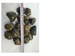 Clearance 180 kg Polerade småsten Blankt grus Flodsten Pebbles Trädgårdsgrus Prydnadsgrus # Trädgårdsstenar & Klivstenar