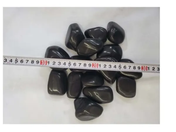 120 kg Polerade småsten Blankt grus Flodsten Pebbles Trädgårdsgrus Prydnadsgrus *