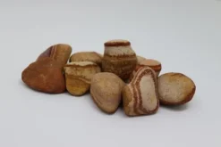 Discount 100 kg småsten River Pebble Pebbles Trädgårdsgrus Prydnadsgrus Dekokies Sandstone Trädgårdsstenar & Klivstenar