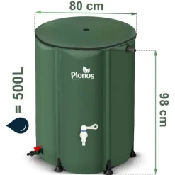 Best 500 l regnvattentank Plonos PL-521 Regntunnor