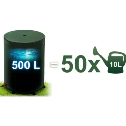 Best 500 l regnvattentank Plonos PL-521 Regntunnor