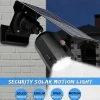 Discount 10 LEDs Infraröd sensor Solenergi Dummy Hem Utomhus Säkerhetskameror Fake Surveillcance LED-lampor Säkerhetslampor
