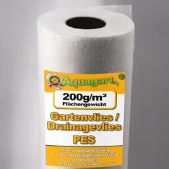 427,5 m² Geotextil fleece Trädgårdsfleece Ogräsbekämpningstyg Dräneringsfleece 200 g 1,9 m