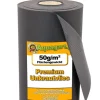 128 m² Trädgårdsfleece Ogräsbekämpningstyg Mulchtyg Fleece 50 g 1,6 m bred