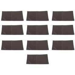 New 10 ST Sandlösa sandpåsar Dragsko översvämningsvattenbarriärer Polyester 9,8x19,7in Dampåse för källargarage Anti Flood Coffee Beredskapsplaner