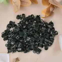 Sale 100 st Trädgård Klämma växt Orkidé Blomma Fixering Planta stöd Krukor & Växtbehållare