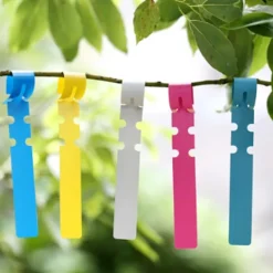 Outlet 300 st växtetiketter växtträdetiketter utomhus vattentät plastfolie hängande plantskola trädgård trädgårdsetiketter pålemarkörer återanvändbara Trädgårdsväxter
