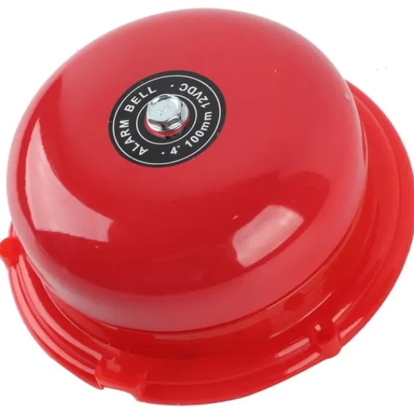 Best 4 tum Metal Fire Control Intern Strike Type Electric Bell 100db (12V) Brandlarm