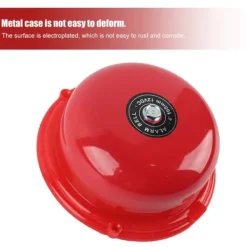 Best 4 tum Metal Fire Control Intern Strike Type Electric Bell 100db (12V) Brandlarm