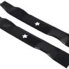 Hot 2 X 46 CM 36" gräsklippare kniv för Husqvarna LT100 LT112 LT120 LT125 LT135 LTH125 Trädgårdsmaskiner