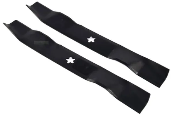 Hot 2 X 46 CM 36" gräsklippare kniv för Husqvarna LT100 LT112 LT120 LT125 LT135 LTH125 Trädgårdsmaskiner