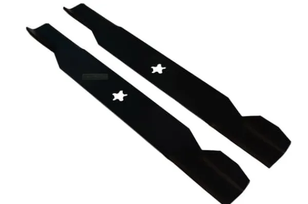 2 X 46 CM 36" gräsklippare kniv för Husqvarna LT-112, LT-130, LTH-130