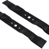 Outlet 2 X 49 CM gräsklippare kniv för STIGA TORNADO 398 M 598 2098 H AP 2198 3098 / 1134-9225-01 Trädgårdsmaskiner