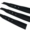 Hot 3 X 37 CM gräsklippare kniv för Stiga Park 2000, 1134-0456-00 / 1134-9001-01 Trädgårdsmaskiner
