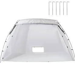 Sale 228 x 158 x 158 cm bärbar målarbås med ventil, hopfällbart spraytält, gott om arbetsyta, robust struktur, snabb att montera Tält & Lusthus