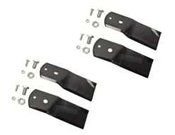 Online 4 X 17CM gräsklippare kniv för Stiga Ready Park Villa 85 95 105 Combi 1134-7880-01 1134-9119-01 Trädgårdsmaskiner
