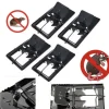 4 x METAL RAT TRAP PEST CONTROL RODENT INDOOR OUTDOOR CATCHER MOUSE LARGE