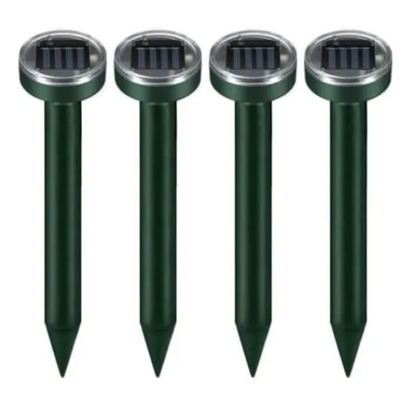 Discount 2024 4X ultraljuds solskydd IP56 - Gnagarepulsant - Ultraljudsrepulsant - Repulsant mot mullvadar - för Insektsmedel & Djuravvisande Medel