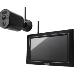 ABUS EasyLook BasicSet PPDF17000 Övervakningskameraset Radio 4 kanaler med 1 kamera 2304 x 1296 pixel 2.4 GHz