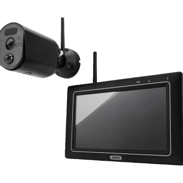 ABUS EasyLook BasicSet PPDF17000 Övervakningskameraset Radio 4 kanaler med 1 kamera 2304 x 1296 pixel 2.4 GHz