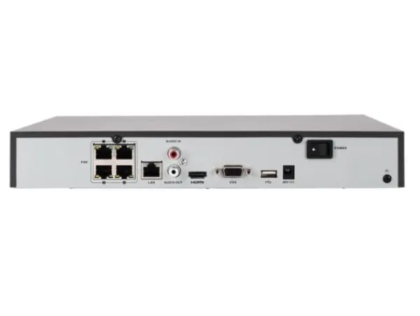 ABUS TVVR36422D - NVR + kamera(/or) - trådad (LAN 10/100) - 4 kanaler - 1 x 1 TB - 2 kameror - Dome - PS CMOS