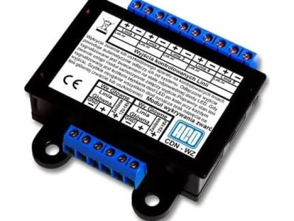 ACO ACO CDN-WZ Modulen används för att detektera kortslutningsledning eller uniphone-fel i fastigheten.