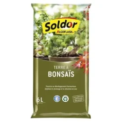 ALGOFLASH - Bonsaijord 6 L Jord & Sand