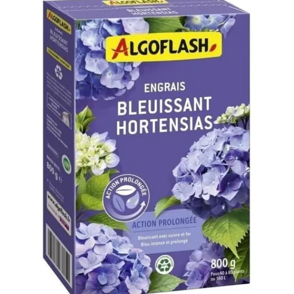 Online ALGOFLASH NATURASOL NATURASOL Blått gödsel för hortensior - Långvarig effekt 800g Gödningsmedel