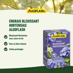 Online ALGOFLASH NATURASOL NATURASOL Blått gödsel för hortensior - Långvarig effekt 800g Gödningsmedel