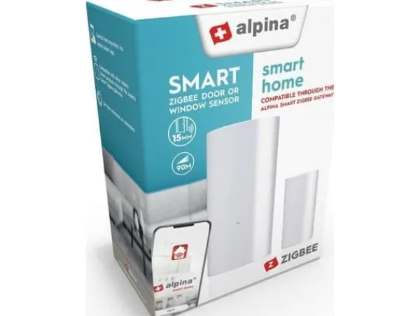 Alpina - Intelligent sensor för fönsteröppning Zigbee-nätverk