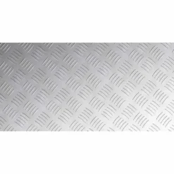 Aluminium Rutschkivor 4 st Halkskydd för Inomhusbruk | Storlek: 80x40 cm | Färg: Silver