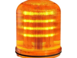 ANDERSSONS AGENTUR M-Line, Multi lampe FLR orange med roterende, blink og fast lys.Tilslutninger Lav Base 12/24VAC/DC, Dyb Base m/trafo 90-240v, IP65 | CDON