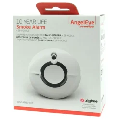 Online AngelEye AE Rökdetektor Zigbee 10 år Rök- & Koloxiddetektorer
