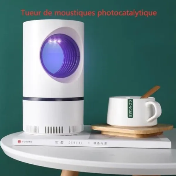 Online Anti-mygglampa - Mosquito killer photocatalyst - LED, USB-laddning - Ögonform Insektsmedel & Djuravvisande Medel