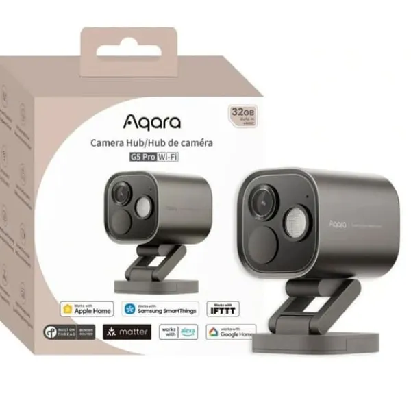 Best AQARA Kamera Hub G5 Pro Wi-Fi (CH-C07D), grå Säkerhetsmonitorer & Videokameror