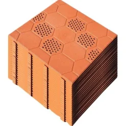 Artplast Bricka Easy 39x39x2.5 Cm 20 Enheter Brun