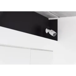 Attrapkamera - CHACON - Aluminium - Blå LED - Vit