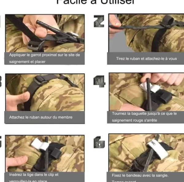 Best Auledio Turnstile Tactical Turniquet Emergency Kit för jakt och vandring, för allvarliga nödsituationer utomhus och blodförlustkontroll van Beredskapsplaner