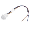 Outlet Automatisk LED-rörelsesensorbrytare - HW06A, infraröd kontroll, 1-40W, 35*25mm Rörelsedetektorer
