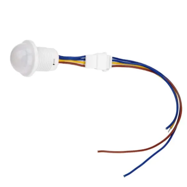 Outlet Automatisk LED-rörelsesensorbrytare - HW06A, infraröd kontroll, 1-40W, 35*25mm Rörelsedetektorer
