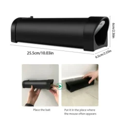 Discount Automatisk Musfälla Hem Återanvändbar Effektiv Musdödare Musfälla Skadedjursfällor