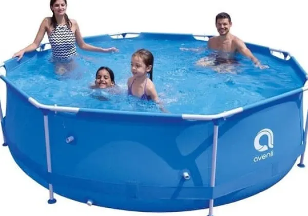 Viking Choice Avenli pool 420 x 84 cm med pump - komplett set