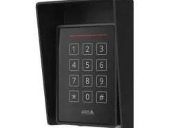 Axis A4120-E - RFID kontaktlös läsare/knappsats - enkel - trådbunden - seriell RS-485 - svart, NCS S 9000-N