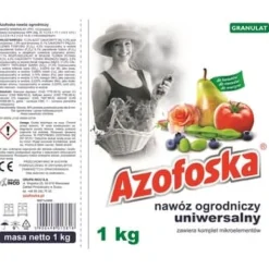 Best Azofoska granulerad 1kg kartong - trädgårdsgödsel Gödningsmedel