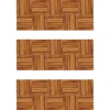 Discount Balkongplattor med vertikal design - 30 st i akaciaträ | Färg: Natur | Storlek: 30x30 cm Trädgårdsprydnader